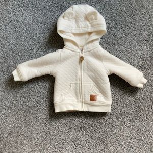 Fleece Hooded Jacket 0-3M